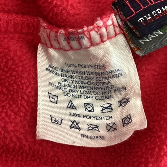 Lands’ End XL 18 20 fleece vest pink pockets - Picture 14 of 15